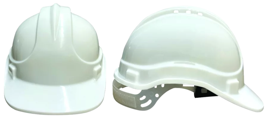 KB610 Baret Düz Kulaklık Takılabilir Beyaz