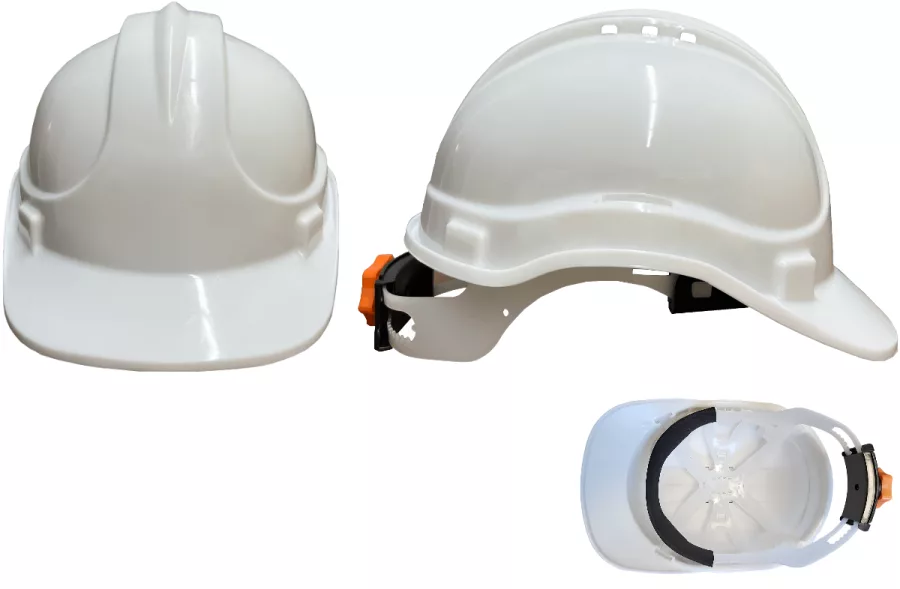 KB660 Baret Vidalı (Ayarlı) Kulaklık Takılabilir Beyaz