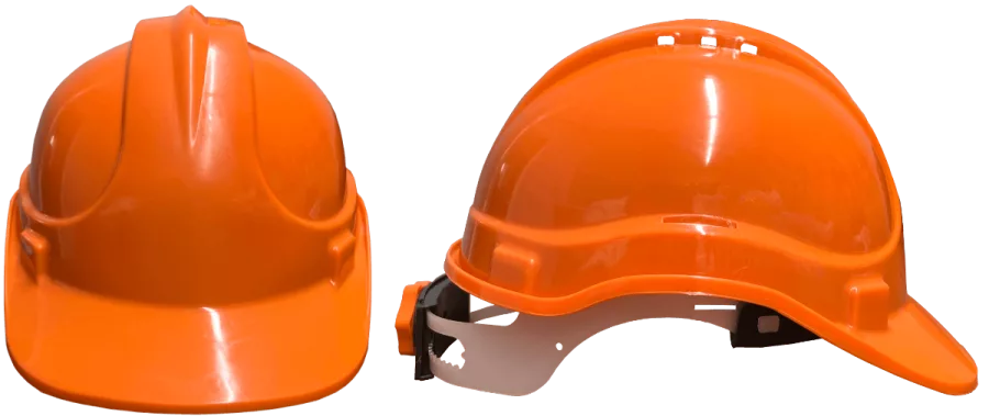 KB660 Baret Vidalı (Ayarlı) Kulaklık Takılabilir Turuncu