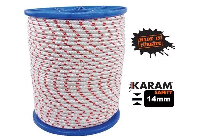KH35 Polyester Statik Halat 14 mm