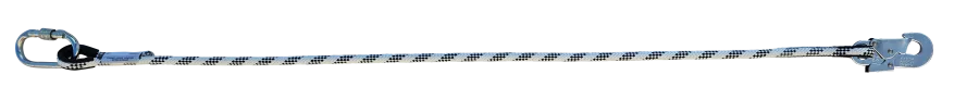 Kİ287 Kemer Sabitleme Halatı Lanyard karabinalı küçük kancalı